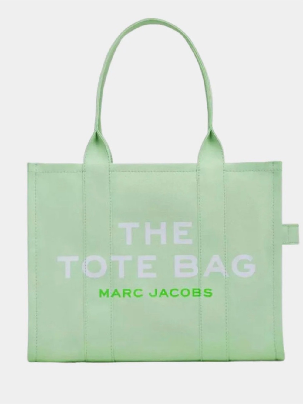 NWT Marc Jacobs Canvas Tote- color/chlorophyll